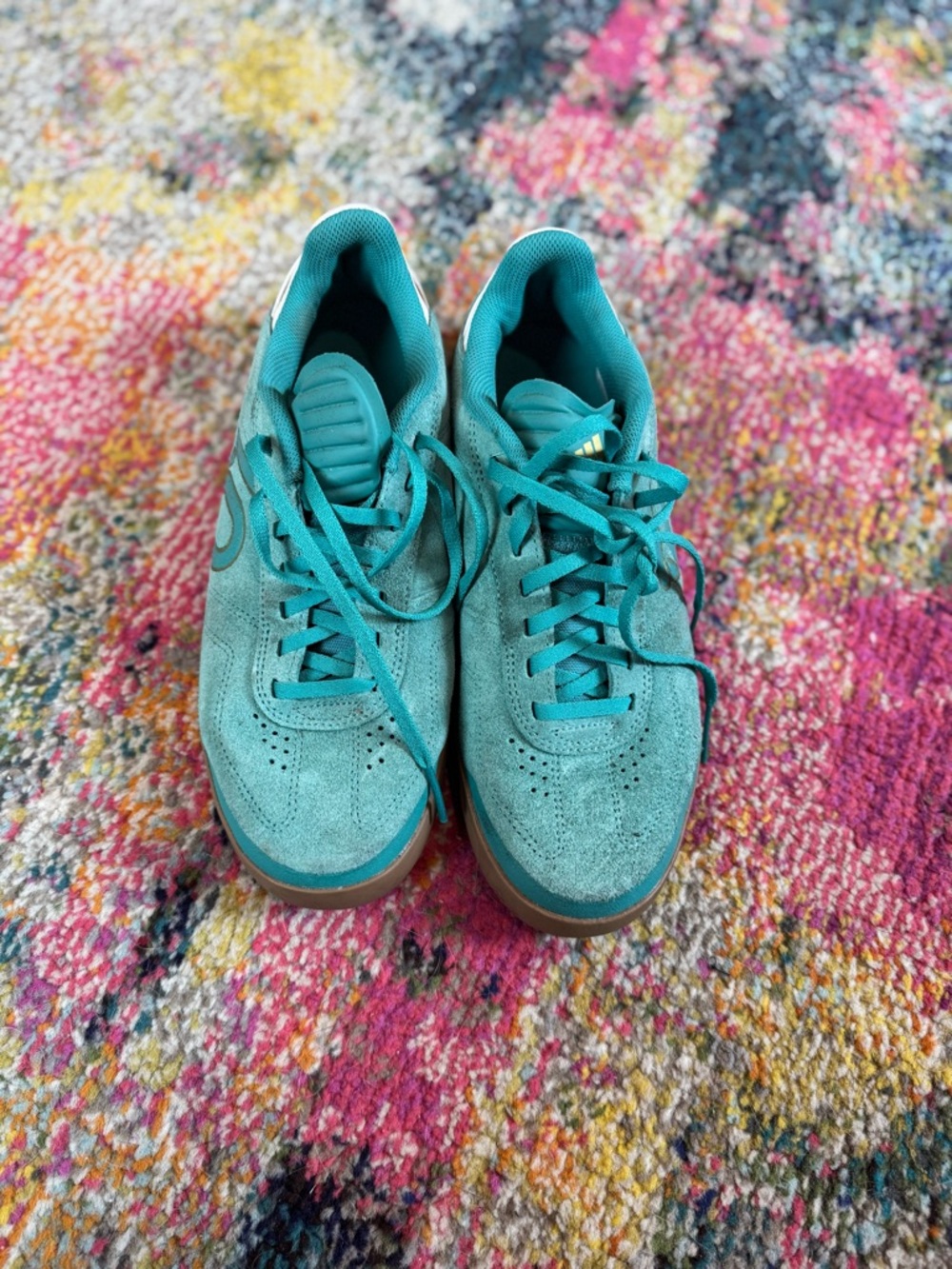 5.10xAdidas Stealth Teal Suede Approach/Biking Shoes